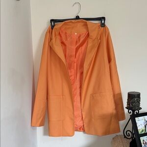 Women's Orange Blazer